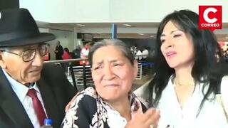 Familia se reúne tras cinco años en emotivo reencuentro en el aeropuerto Jorge Chávez (VIDEO)
