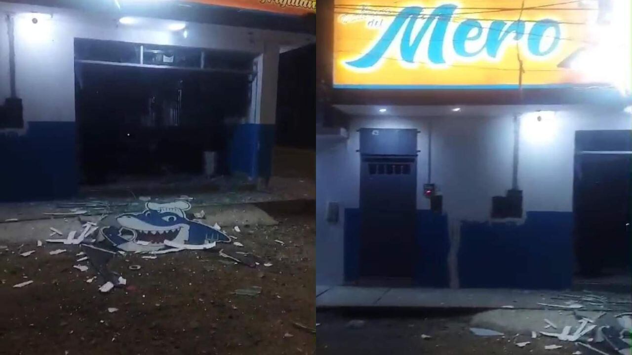 Extorsionadores buscarían amedrentar al propietario del negocio de “El Huarique del Mero Loco trujillano”.