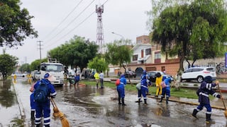 Personal del Segat realizó limpieza de aniegos en la ciudad de Trujillo