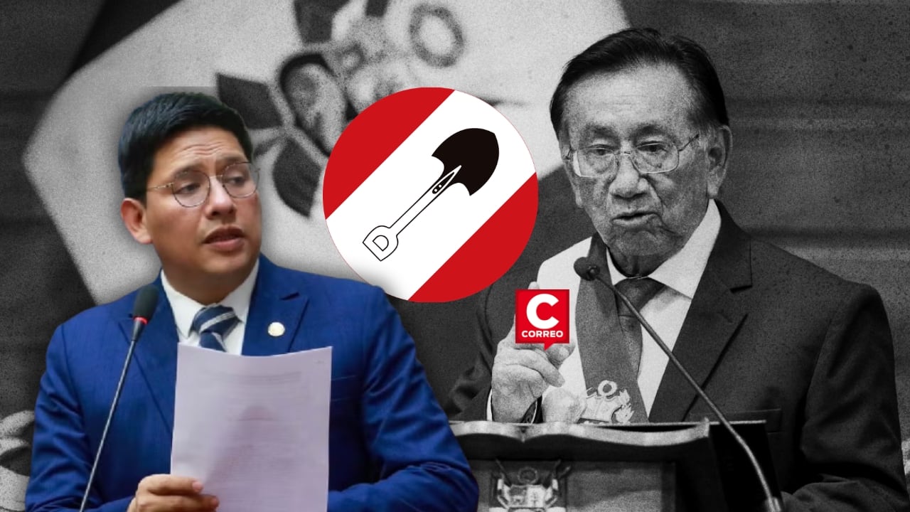 Ilich López niega que Acción Popular votara por Balcázar: “El video demuestra que respaldamos a Alva”. Composición: Diario Correo.