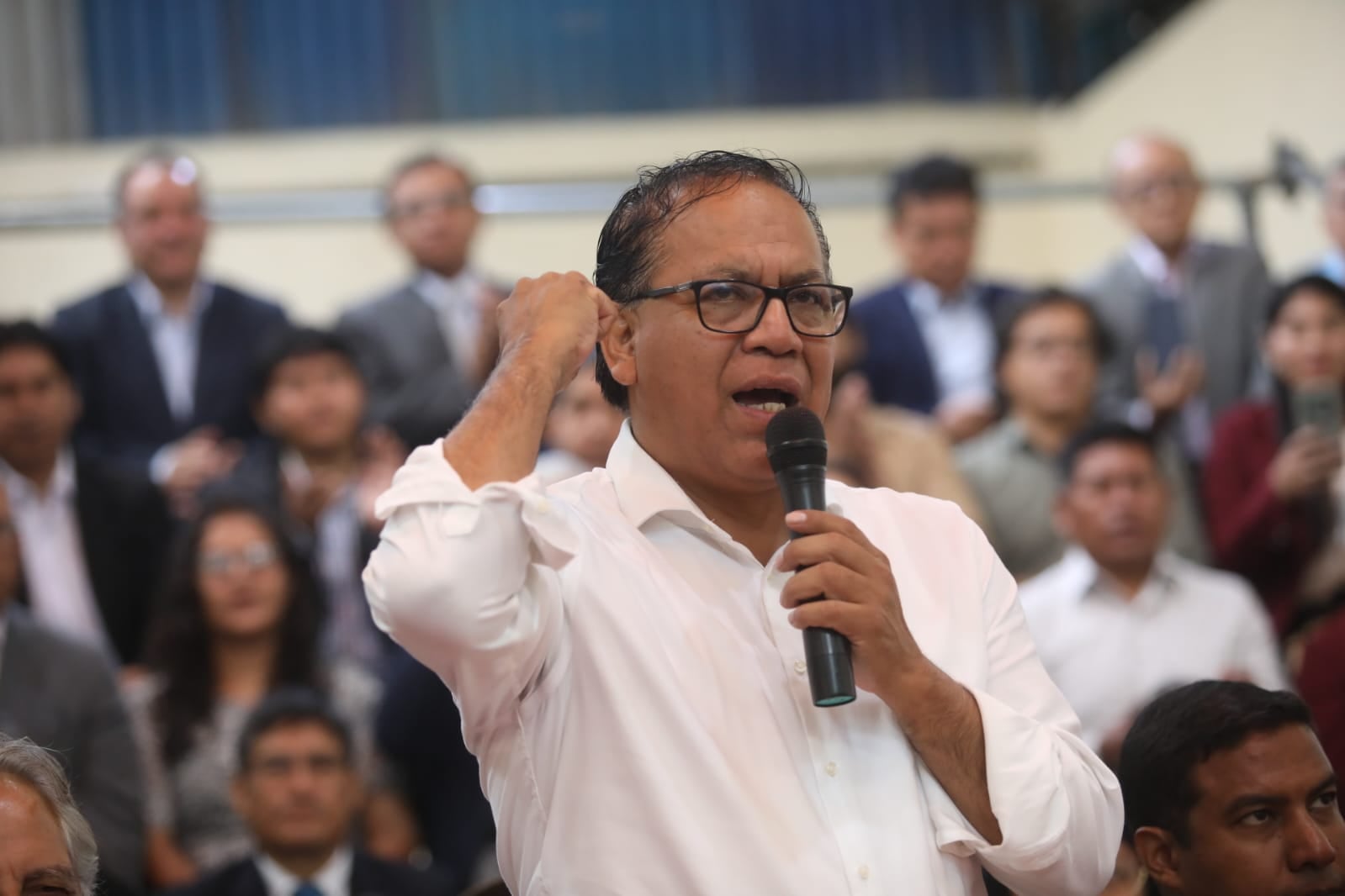 La comuna argumentó que el lugar solicitado se encuentra dentro del Centro Histórico de Lima, declarado zona intangible para manifestaciones políticas, además de estar sujeto a restricciones derivadas del estado de emergencia vigente. (Fotos: Diana Marcelo/GEC)