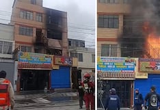 Incendio en La Victoria consumió dos pisos de vivienda y afectó a tres personas