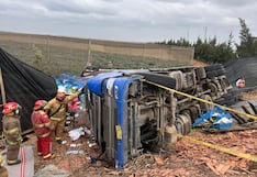 La Libertad: Despiste de tráiler deja dos muertos en la Panamericana Norte