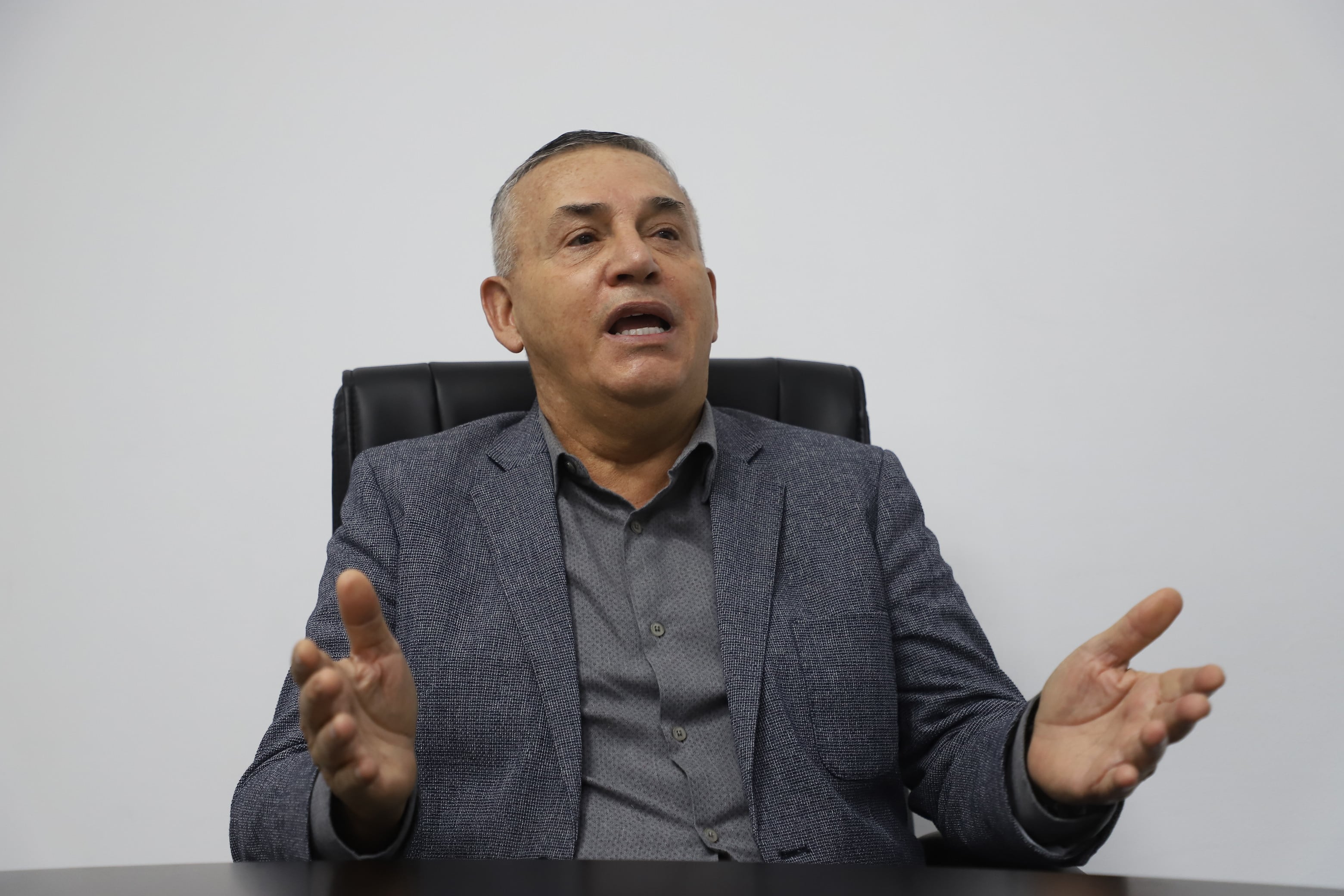 Daniel Urresti será el candidato a la alcaldía de Lima con el partido Podemos. (Foto: Eduardo Cavero/GEC)
