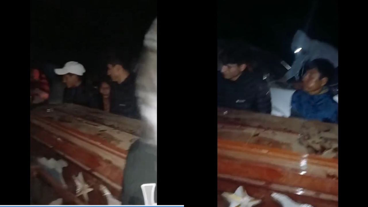 Los deudos impidieron que los cadáveres sean traídos a la morgue de Trujillo. Además, son velados en su natal Sartimbamba, en la provincia de Sánchez Carrión.