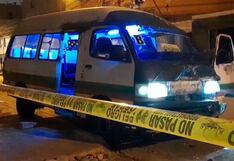 Chofer de combi fue asesinado a balazos en San Martín de Porres: sicarios dejaron mensaje extorsivo
