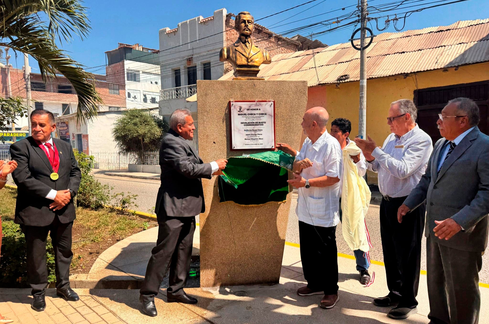 Rinden homenaje a Miguel Checa, “Visionario del agua” y propulsor de la Casa Hacienda Sojo.
