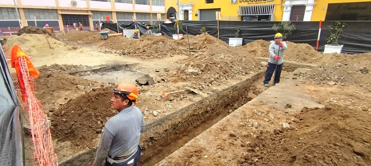 En inmediaciones de Mercado Central de Trujillo. Trabajos culminarán en 45 días.