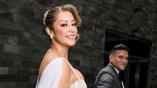 Xiomy Kanashiro sobre recuerdo de la boda de Karla Tarazona y Christian Domínguez: Es como un vasito del cine