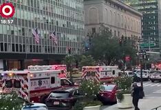 Tirador abre fuego desde un edificio en Manhattan y deja al menos un policía herido