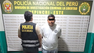 La Libertad: Atrapan a presunto cabecilla de la banda “Los Parqueros del Jota”