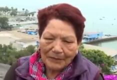 Señora sorprende al revelar que quiere ver tsunami de cerca: Lo traigo a mi nieto para que conozca (VIDEO)