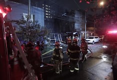 Lince: Incendio destruye taller de cocina ubicado en la avenida Canevaro