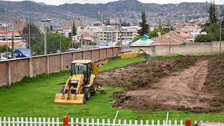 Cienciano inicia la construcción de su nuevo campo deportivo (FOTOS)