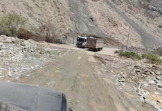 Restablecen tránsito en 5 tramos de la carretera de Chaparra y Quicacha en Arequipa