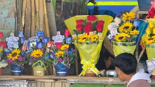 Día del Padre en Arequipa: Ramos de flores desde S/5 en cementerio La Apacheta (FOTOS y VIDEO)