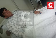 Huancayo: Le amputaron la pierna a joven padre para que pueda vivir