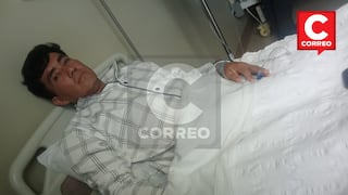 Huancayo: Le amputaron la pierna a joven padre para que pueda vivir
