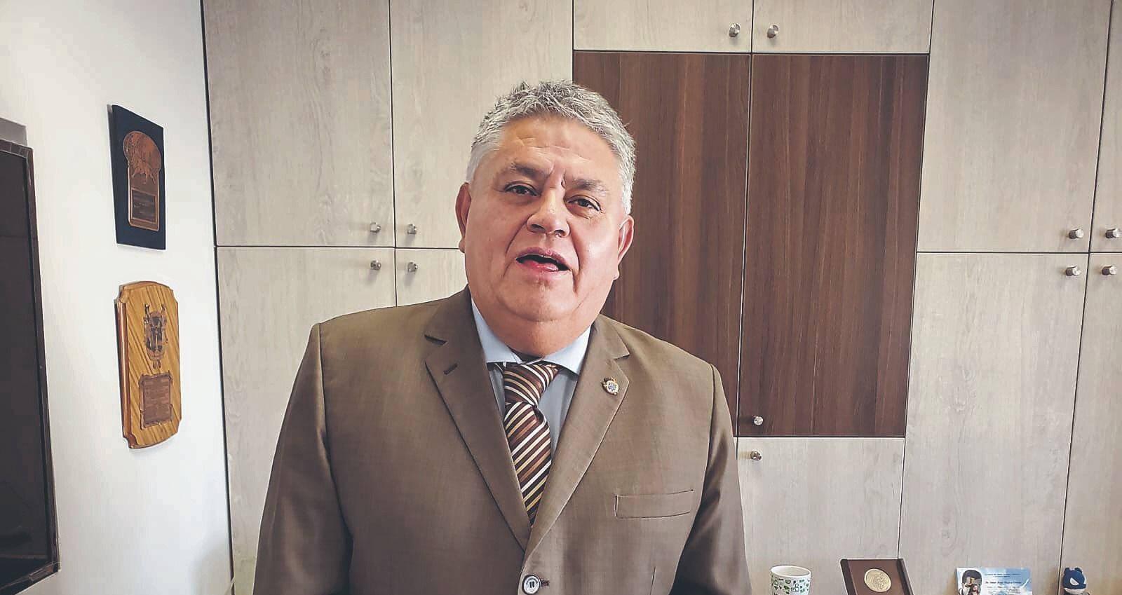 Jorge Cáceres, abogado constitucionalista, conversó con Correo. (Foto: Correo)