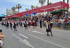Desfile cívico escolar por los 158 años de la provincia de Chincha