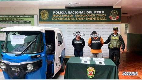 Policía captura a dos presuntos integrantes de “Los Finos de Malvinas” tras robo de celular