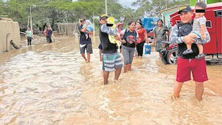Lluvias dejan a 166 personas damnificadas en la región Lambayeque