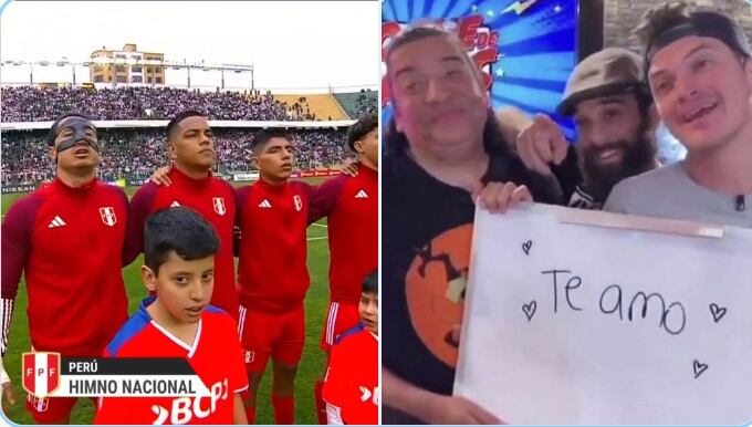 Peruanos felices del regreso de Gianlucalapadula