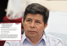 Ministerio de Justicia desestima un pedido de gracia presidencial para Pedro Castillo