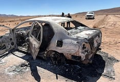 Puno: Delincuentes armados roban accesorios de maquinaria pesada y pobladores queman su vehículo