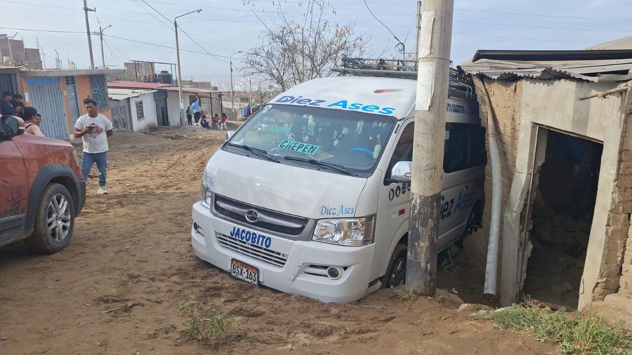 Accidente se registró en el sector Nuevo Jerusalén, en la parte alta del distrito de La Esperanza.