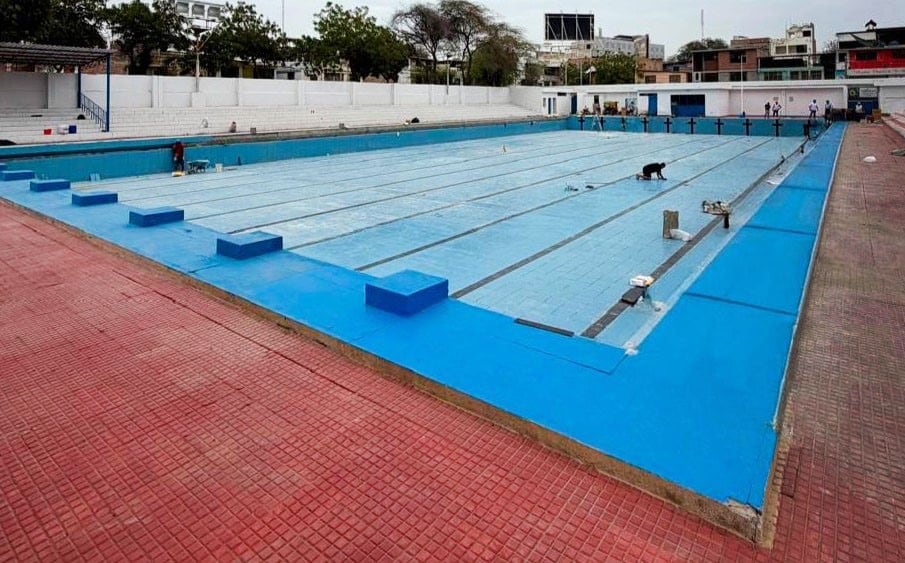 Recinto municipal quedó listo para abrir sus puertas, al deporte acuático.