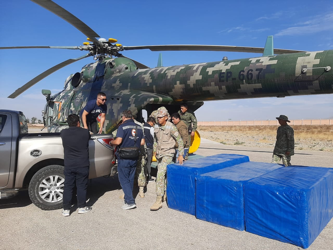 Ayuda llegará en vehículos a Choco. (Foto: Difusión)