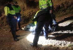Adolescente es hallado inconsciente cerca del río Disparate en Sacsamarca