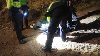 Adolescente es hallado inconsciente cerca del río Disparate en Sacsamarca