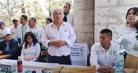 Candidato presidencial por el Frente Esperanza, Fernando “Popy” Olivera. Foto: Captura de pantalla.