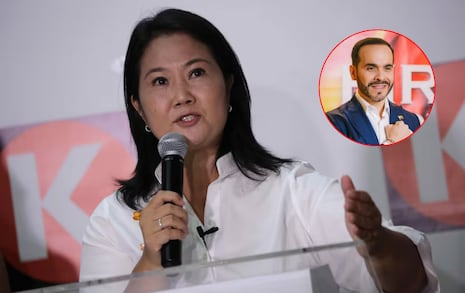 Keiko Fujimori felicita a Abelardo de la Espriella tras su triunfo preliminar en Colombia