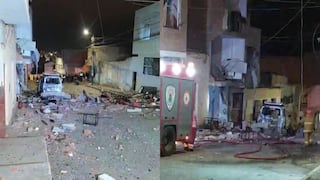 La Libertad: Explosión destrozó negocio de comidas y dejó cuatro heridos (VIDEO)