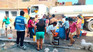 Trujillo: Monitorean abastecimiento con cisternas en sectores afectados por rotura de tubería de agua potable 