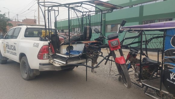 Vehículos ya habían sido desmantelados. Banda criminal atacaba a emprendedores transportistas sin piedad.