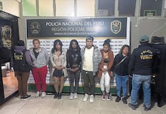 Caen “Las Cucarachas de Omar Yali” tras asaltar a clientes en un prostíbulo de Huancayo