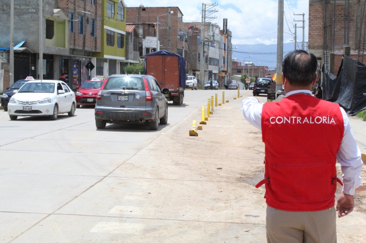Informe detectó "situación adversa" en proyecto vial en Huancayo para el cual se destinó más de S/1,6 millones. Foto: Contraloría
