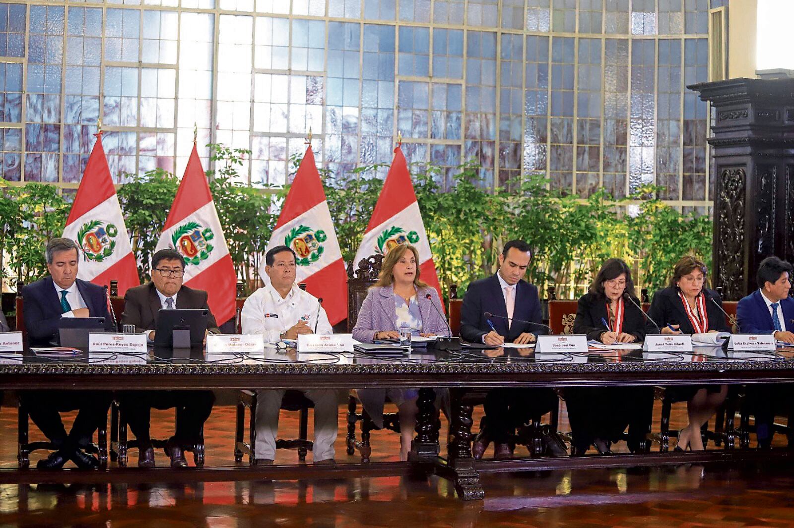 Presidenta hizo un llamado a la unidad