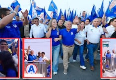 Alcaldes y funcionarios en campaña de César Acuña