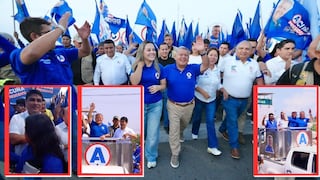 Alcaldes y funcionarios en campaña de César Acuña