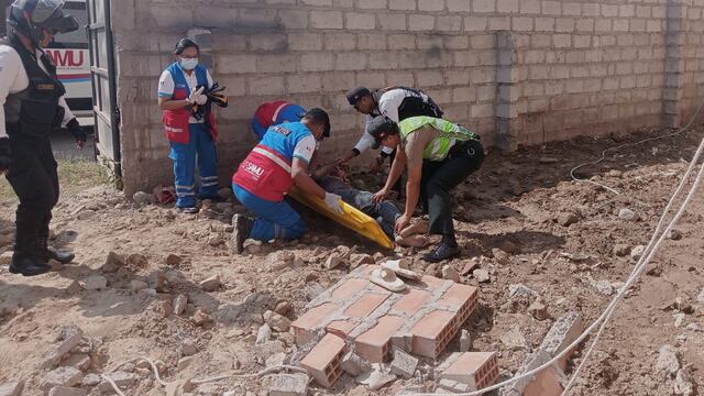 Tacna: Albañil extranjero sin arnés de seguridad cae de tercer piso