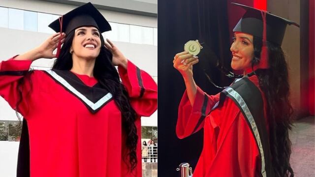 Rosángela Espinoza se graduó de la universidad: “Un día que jamás olvidaré”