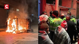 Puno: Pobladores arrestaron a presunto delincuente y queman mototaxi en San Miguel