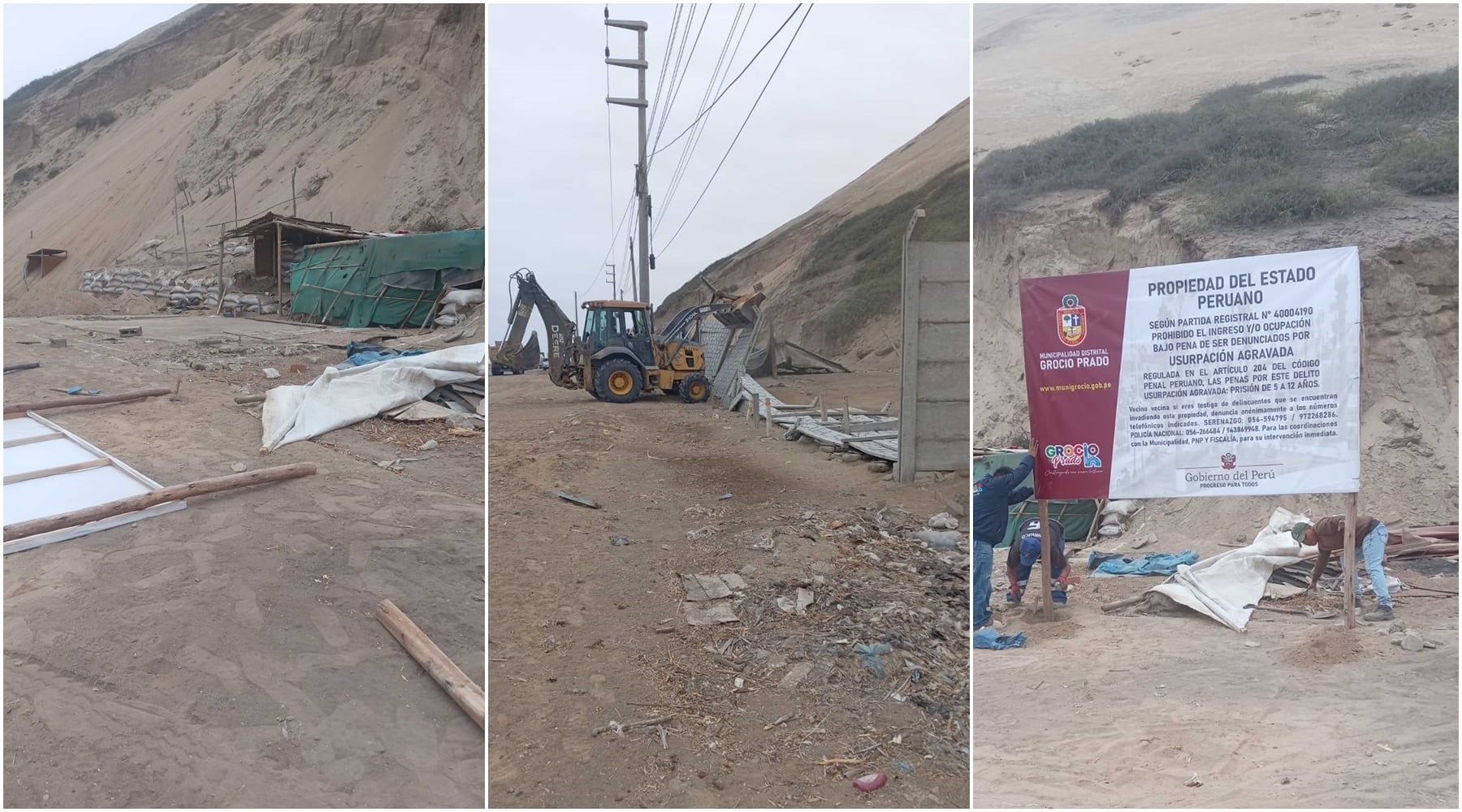 Chincha: procuraduría advierte denunciar a usurpadores de terreno en Jahuay