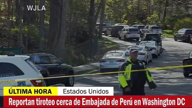Tiroteo en residencia del embajador de Perú en EE.UU. deja un “intruso” herido de bala (VIDEO)