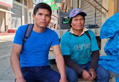 Puno: Emotivo reencuentro de un joven con su padre tras estar desaparecido por más de 20 años